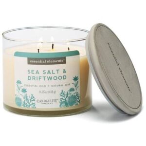Candle-lite Essential Elements - Sea Salt & Driftwood - 418 g