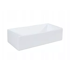 Umywalka prostokątna, łazienkowa, Gaja, 35x22x11 cm, biały