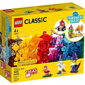 11013 - LEGO Classic - Kreatywne przezroczyste klocki