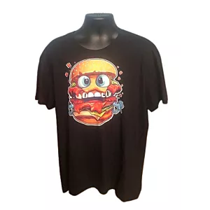 Koszulka z Nadrukiem Grafiką Freestyle Hamburger roz. XXL