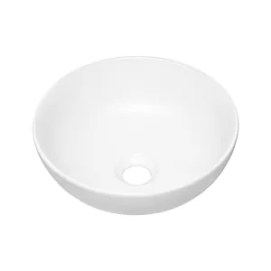 Umywalka łazienkowa, okrągła, Domi, 32x32x14 cm, biały