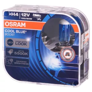 Żarówki H4 OSRAM Cool Blue Boost Hyper Blue 5500K
