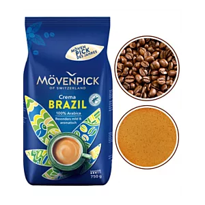 Movenpick Crema Brazil Kawa Ziarnista 750g