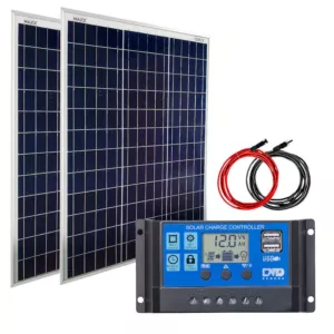 Panel słoneczny 2x50W regulator 2xUSB