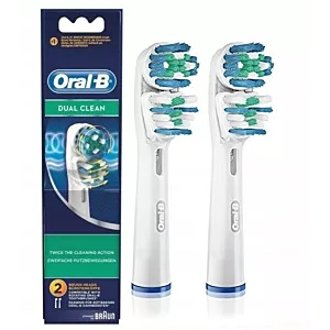 BRAUN ORAL-B Dual Clean KOŃCÓWKI EB417 2 sztuki
