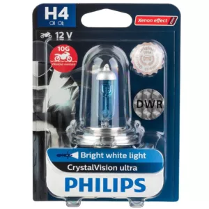 Żarówka H4 PHILIPS CrystalVision ultra 12V 60/55W