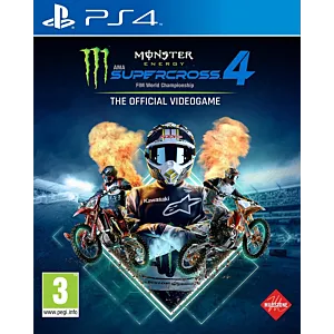 Monster Energy Supercross - The Official Videogame 4 (PS4)