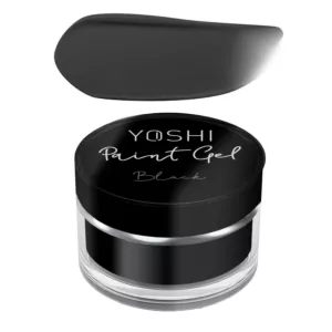 YOSHI Żel do zdobień Paint Gel BLACK PG02 - 5g