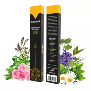 Naturalne kadzidełka zapachowe Herbal - 40 g Bilovit