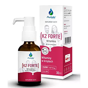 AVITALE WITAMINA K2 FORTE (VITA MK7) 50MCG KROPLE 30ML