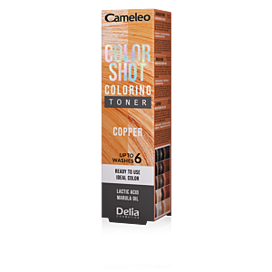 DELIA Odżywczy toner do włosów CAMELEO Color Shot, 60 ml MIEDZIANY