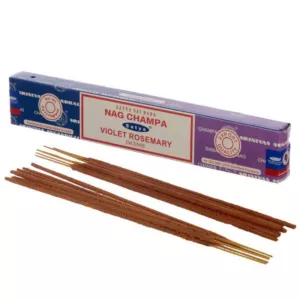 Kadzidełka Satya Nag Champa & Fioletowy Rozmaryn