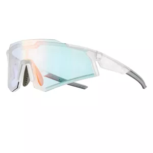 Okulary rowerowe fotochromowe Rockbros sportowe okulary na rower białe