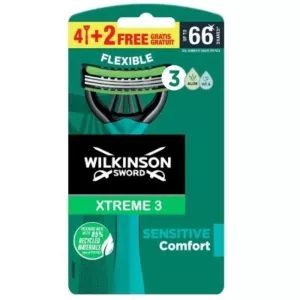 6x Maszynka WILKINSON Xtreme 3 Sensitive Comfort