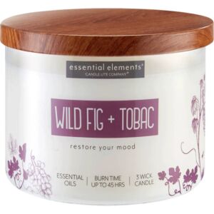 Candle-lite Essential Elements - Wild Fig & Tobac - 418g