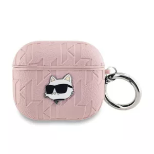 Karl Lagerfeld Monogram Choupette Head - Etui AirPods 3 (różowy)