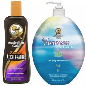 Australian Gold Bronze Accelerator + Forever After Po Opalaniu