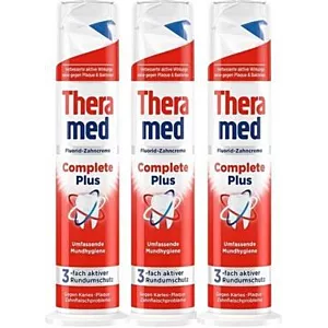 3x Pasta do zębów THERAMED Complete Plus 100 ml