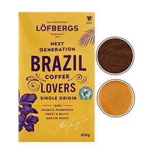 LOFBERGS Brazil Single Origin - Kawa mielona 450g