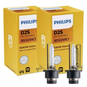 Żarniki Żarówki 2x D2S PHILIPS Xenon Vision 4300K