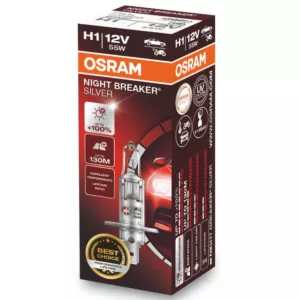 Mocna żarówka H1 OSRAM Night Breaker Silver +100%