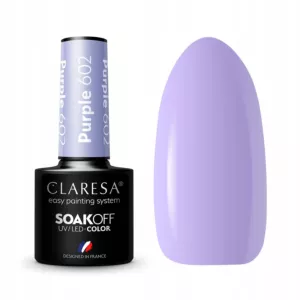 Claresa Lakier hybrydowy 5ml PURPLE 602 Fiolet