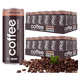 48x OSHEE Vitamin Coffee Cappuccino 250 ml