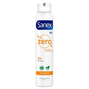 Antyperspirant w sprayu Sanex Zero% dla skóry wrażliwej 200 ml