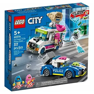 60314 - LEGO City - Policyjny pościg za furgonetką z lodami