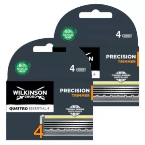 Wkłady WILKINSON Quattro Essential 4 Precision Trimmer 8 szt