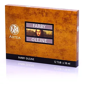 Farby olejne Artea 18ml - Zestaw nr 2