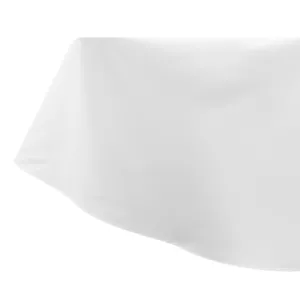 Obrus LOIS gładki biały okrągły plamoodporny 180 cm HOMLA