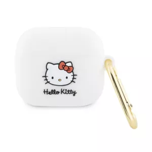 Hello Kitty Silicone 3D Kitty Head - Etui AirPods 3 (biały)