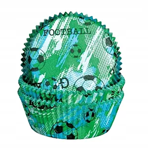 FOREMKI PAPILOTKI piłka nożna football 50x25 mm 60 szt