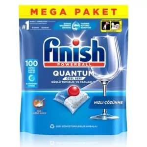 Kapsułki do Zmywarki Finish Powerball Quantum All in One 100 sztuk