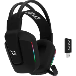 AQIRYS Słuchawki Dual Mode: Wirelles&BT+Wired ALYA V2.0 black