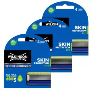 Wkłady WILKINSON Hydro Groomer Skin Protection 4 in 1 12 szt