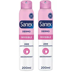 2x Antyperspirant SANEX Dermo Invisible 200 ml