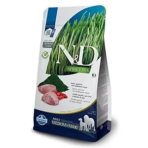 FARMINA N&D Spirulina Lamb Adult Medium&Maxi - sucha karma dla psa - 7 kg