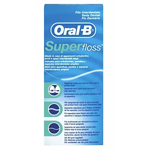 Nić dentystyczna ORAL-B Superfloss 1 szt