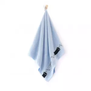 Ręcznik Koty 50x70 niebieski