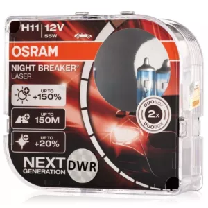 Super mocne żarówki H11 OSRAM Night Breaker Laser
