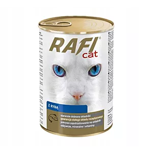 Mokra karma dla kota Rafi Cat ryba 415 g