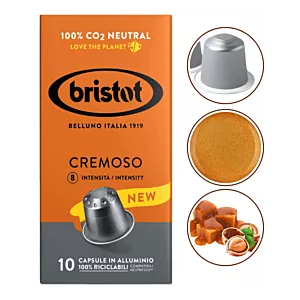 Kapsułki do Nespresso BRISTOT CREMOSO 10szt.