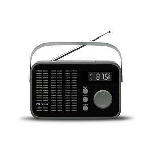 Radio przenośne z cyfrowym strojeniem Oliwia model 261 kolor czarny