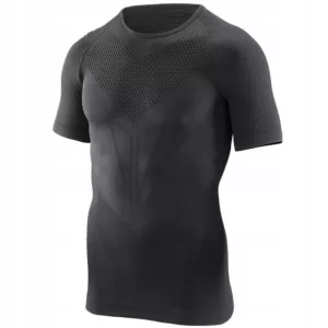 Koszulka sportowa do biegania na rower Bolt L/XL (czarna)