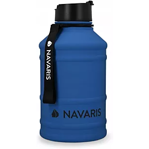 Butelka na wodę Niebieska ze stali nierdzewnej 2,2L | Nawodnienie BPA FREE