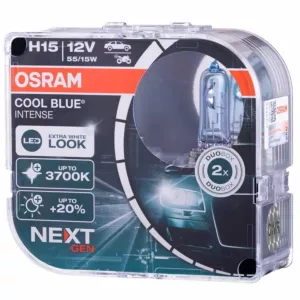Żarówki H15 OSRAM Cool Blue Intense Xenon 3700K