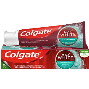 Pasta do zębów COLGATE MaxWhite Clay & Minerals 75 ml