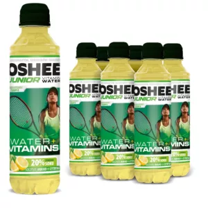 6x  Junior by OSHEE Vitamin Water jabłko - cytryna 555 ml